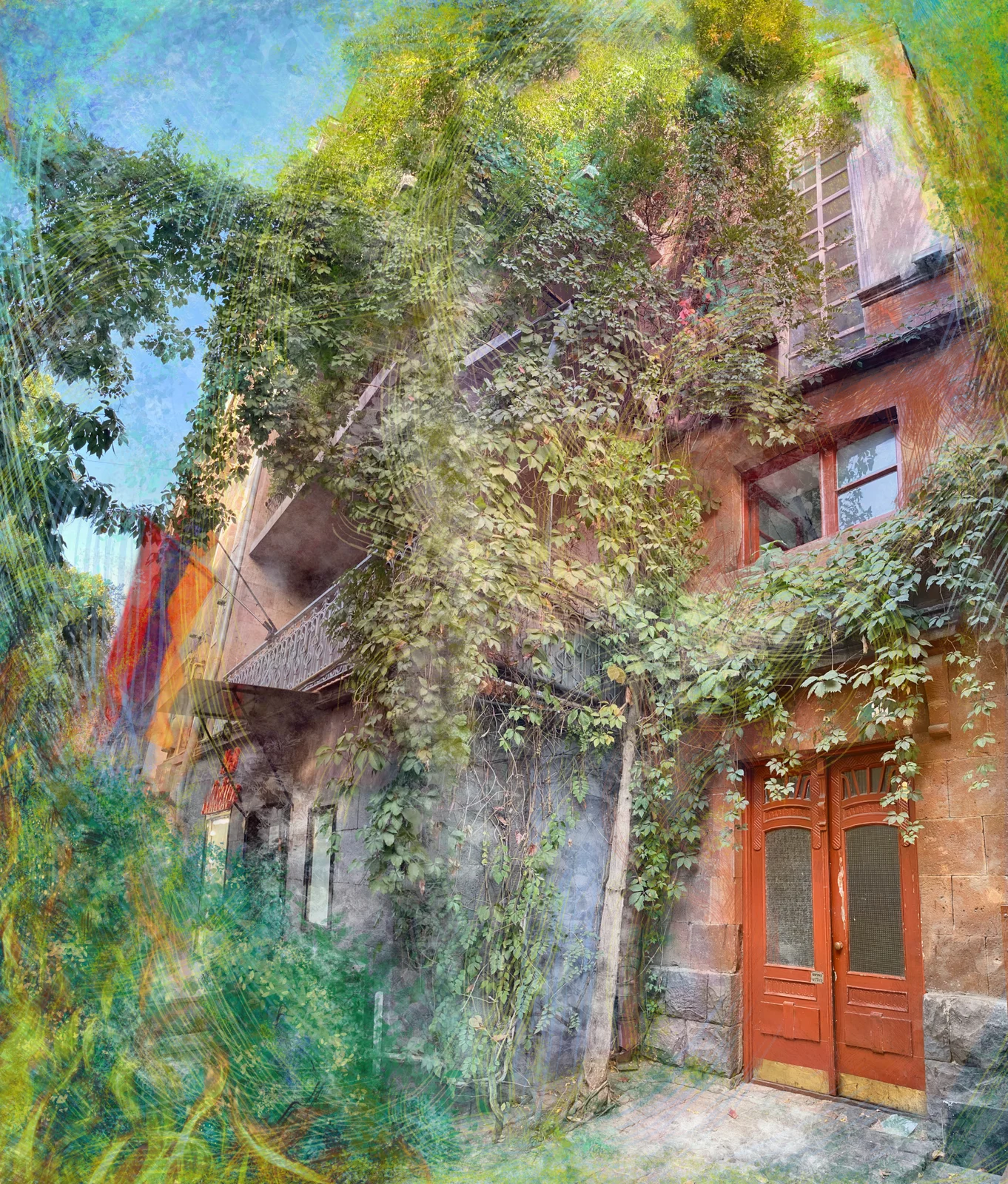 Secret door on Abovyan Street