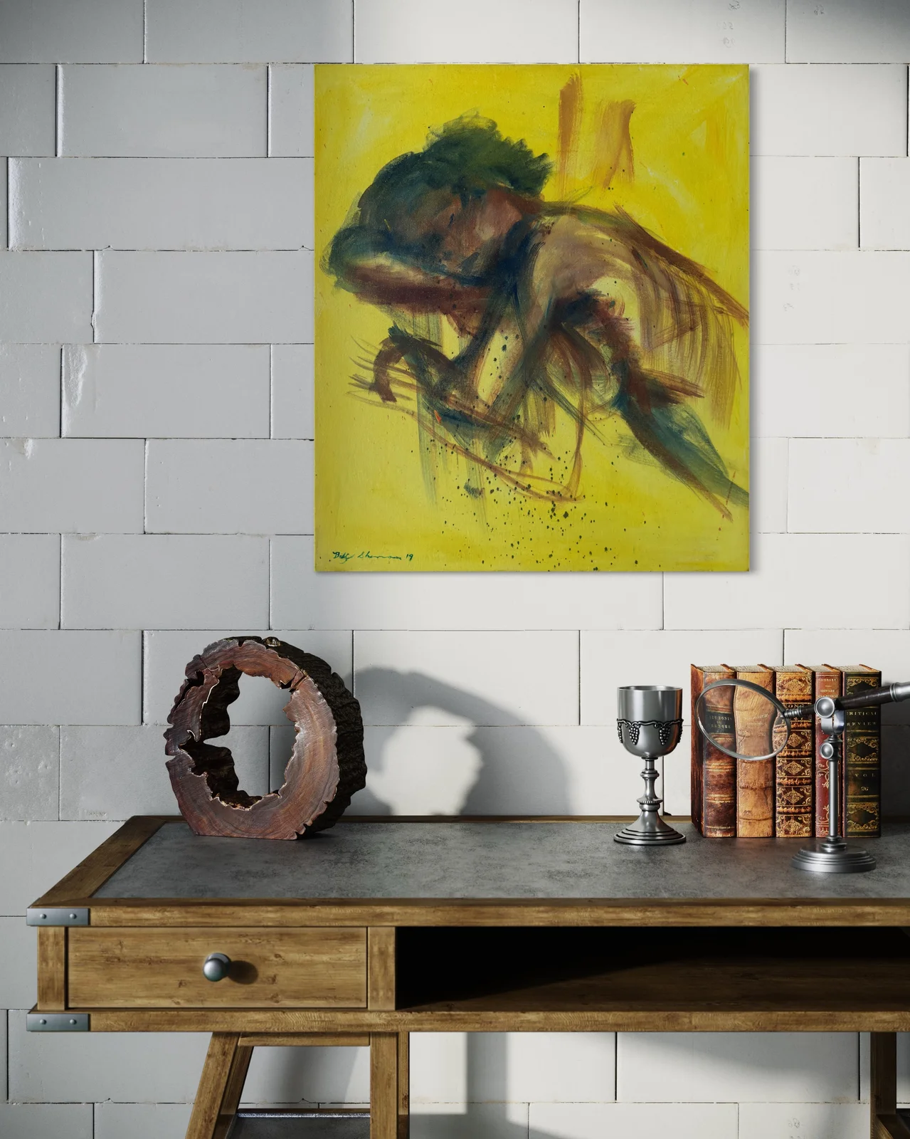 Painted with a brevity of strokes, Billy Shannon captures view 3