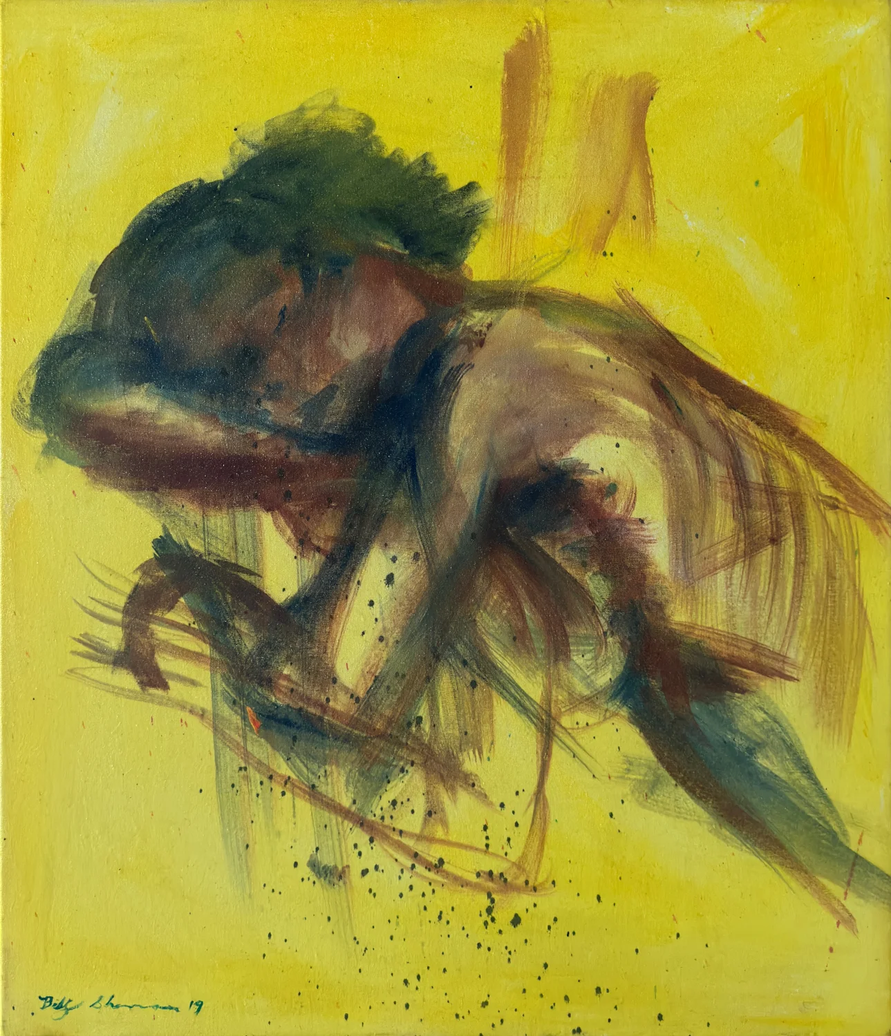 Painted with a brevity of strokes, Billy Shannon captures view 1