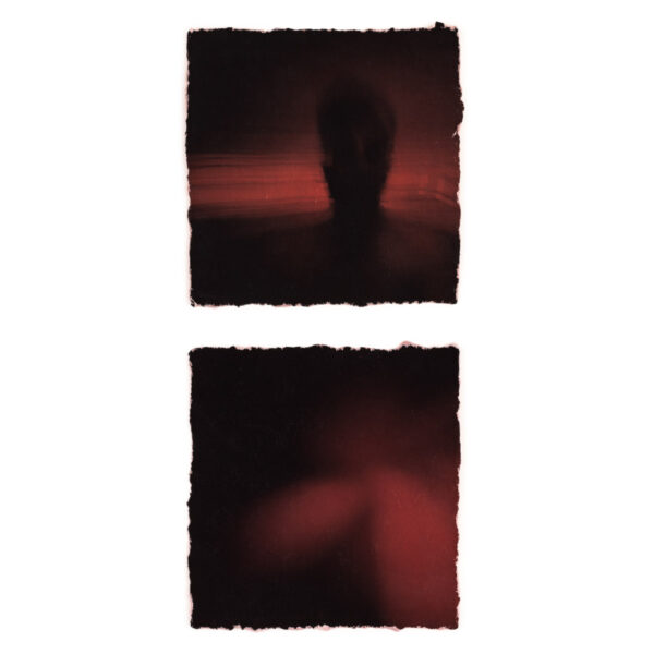 Darkness burnt my eyes