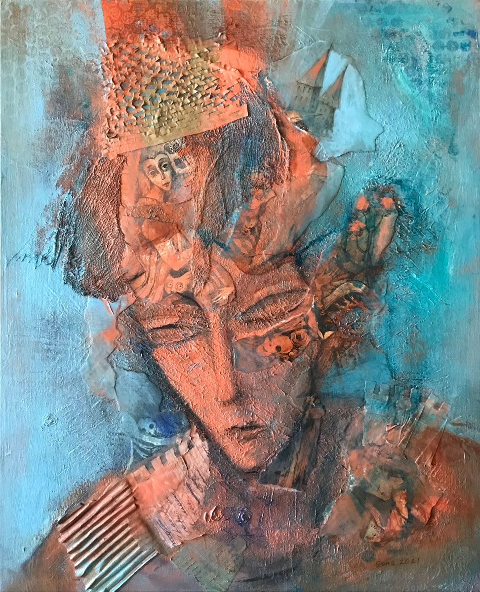 Patched #4 by Sona Babajanyan at Plexus Gallery