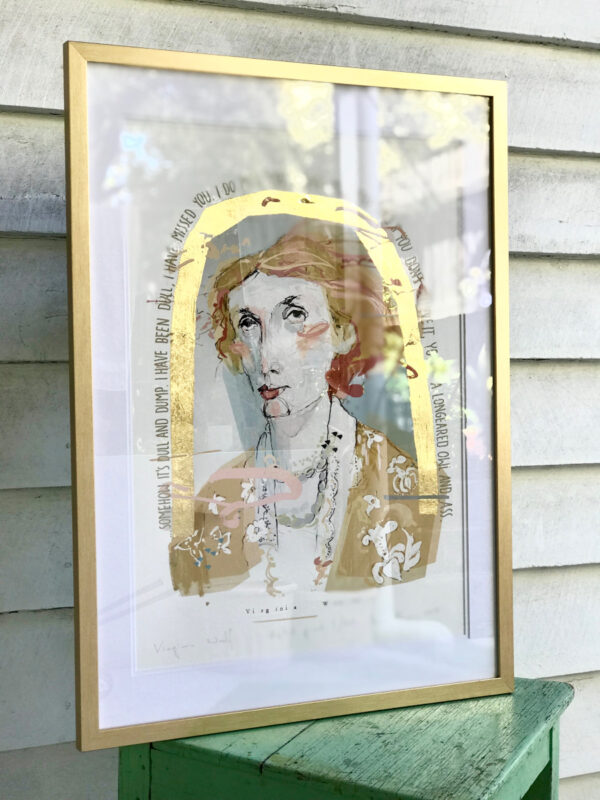 Anna Ryan - Virginia Woolf framed